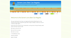 Desktop Screenshot of beercanregatta.org.au